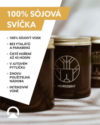 🕯️ 100% sójová svíčka (180 ml) Silně vonná svíčka ze 100% sójového vosku ze Španělska. Knot z nebělené bavlny s papírovou...